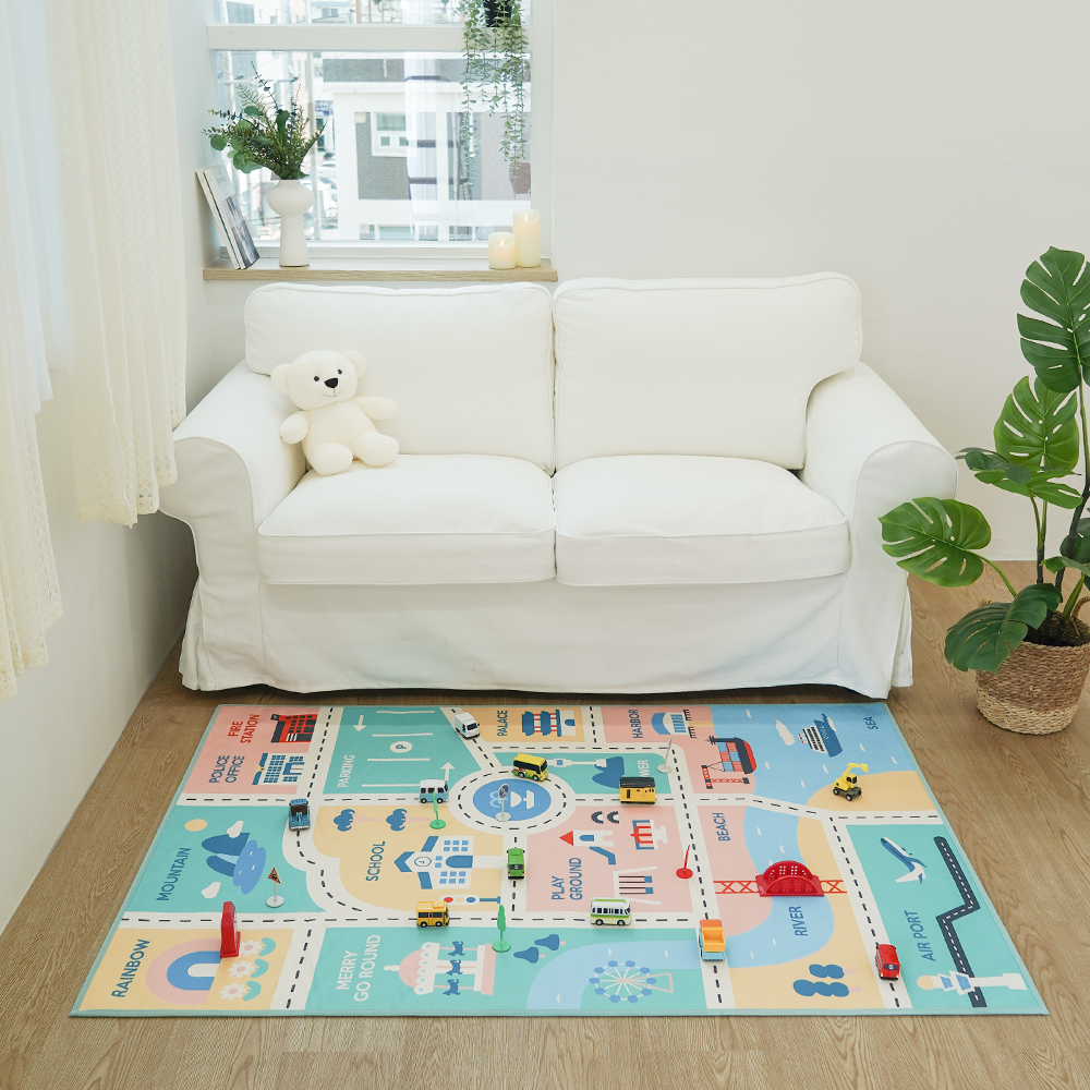 Waterproof Kids Road Play mat