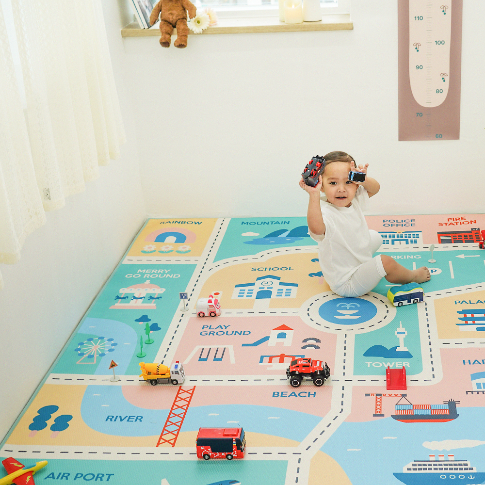 Waterproof Kids Road Play mat